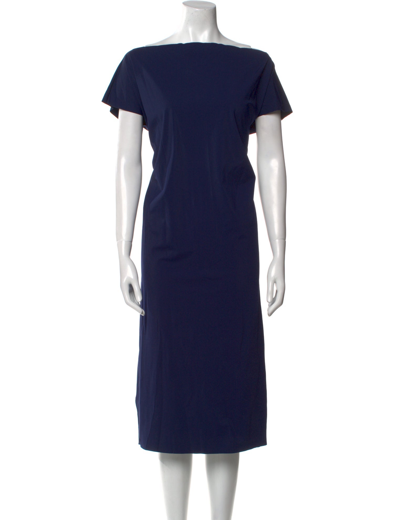 La Petite Robe di Chiara Boni Bateau Neckline Midi Length Dress