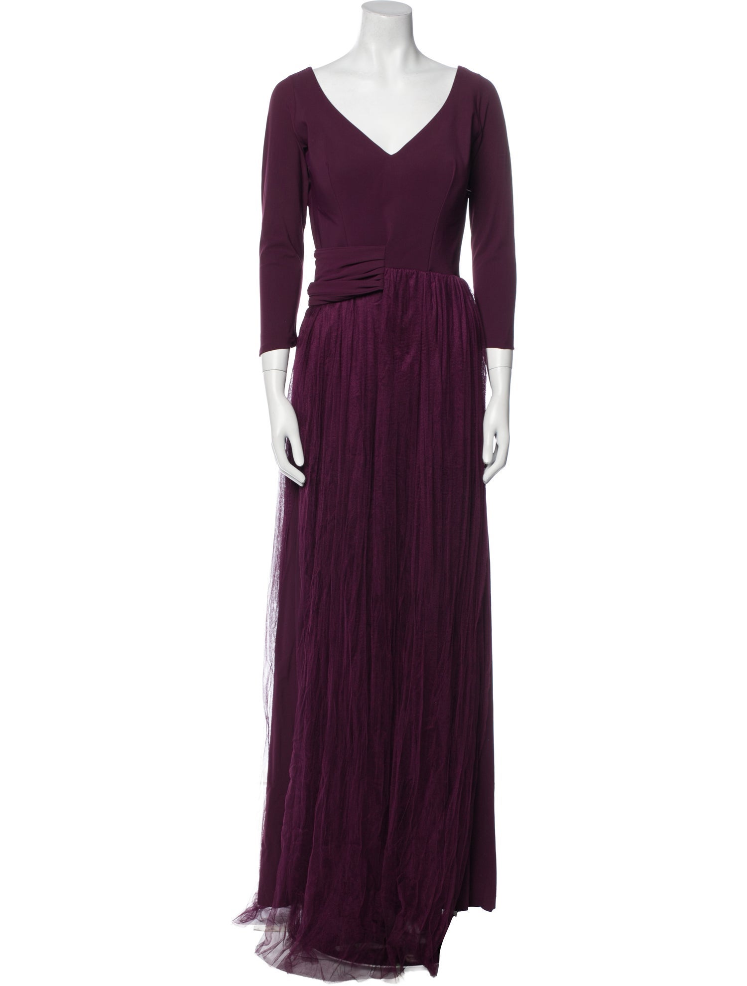 La Petite Robe di Chiara Boni V-Neck Long Dress