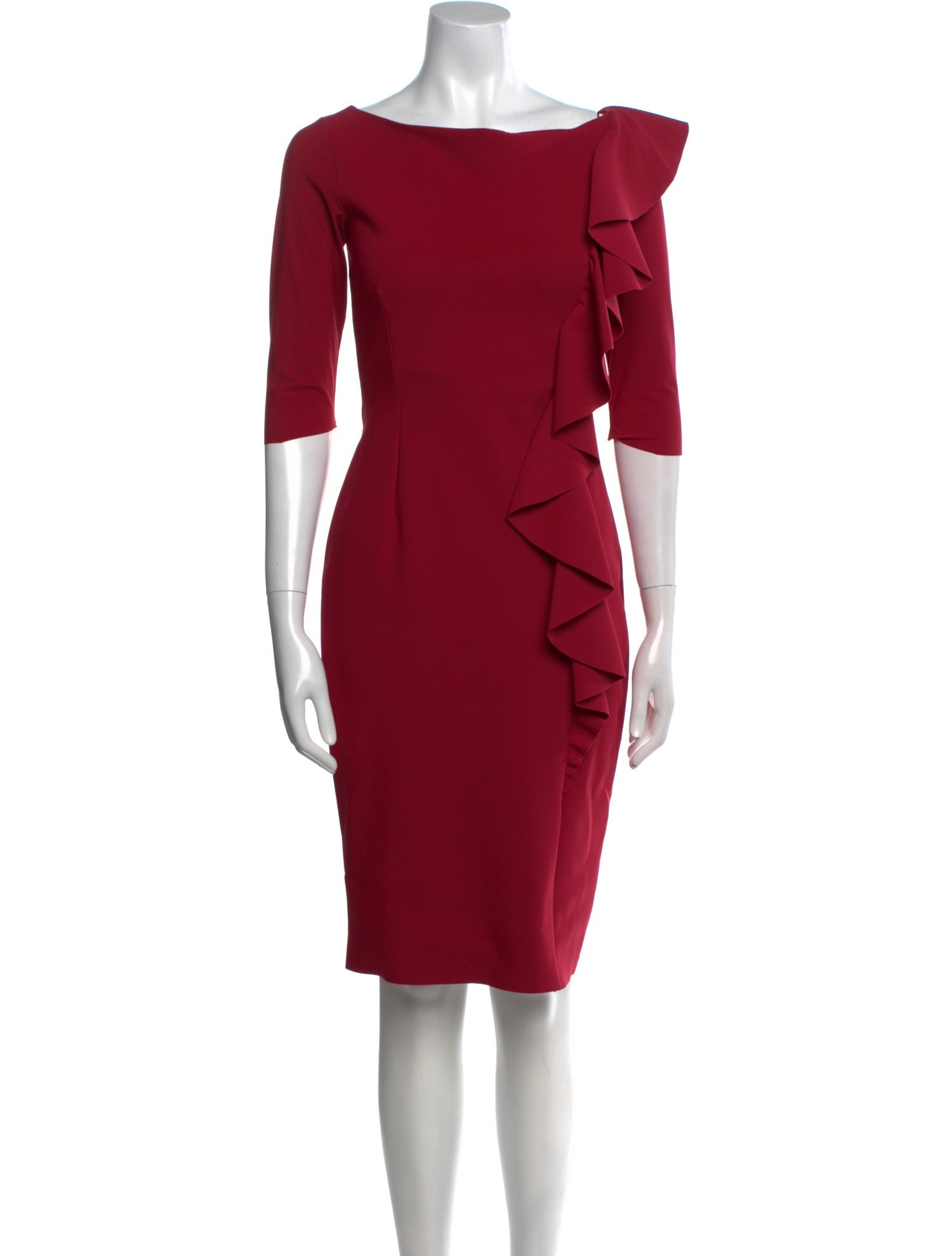 La Petite Robe di Chiara Boni Bateau Neckline Mini Dress