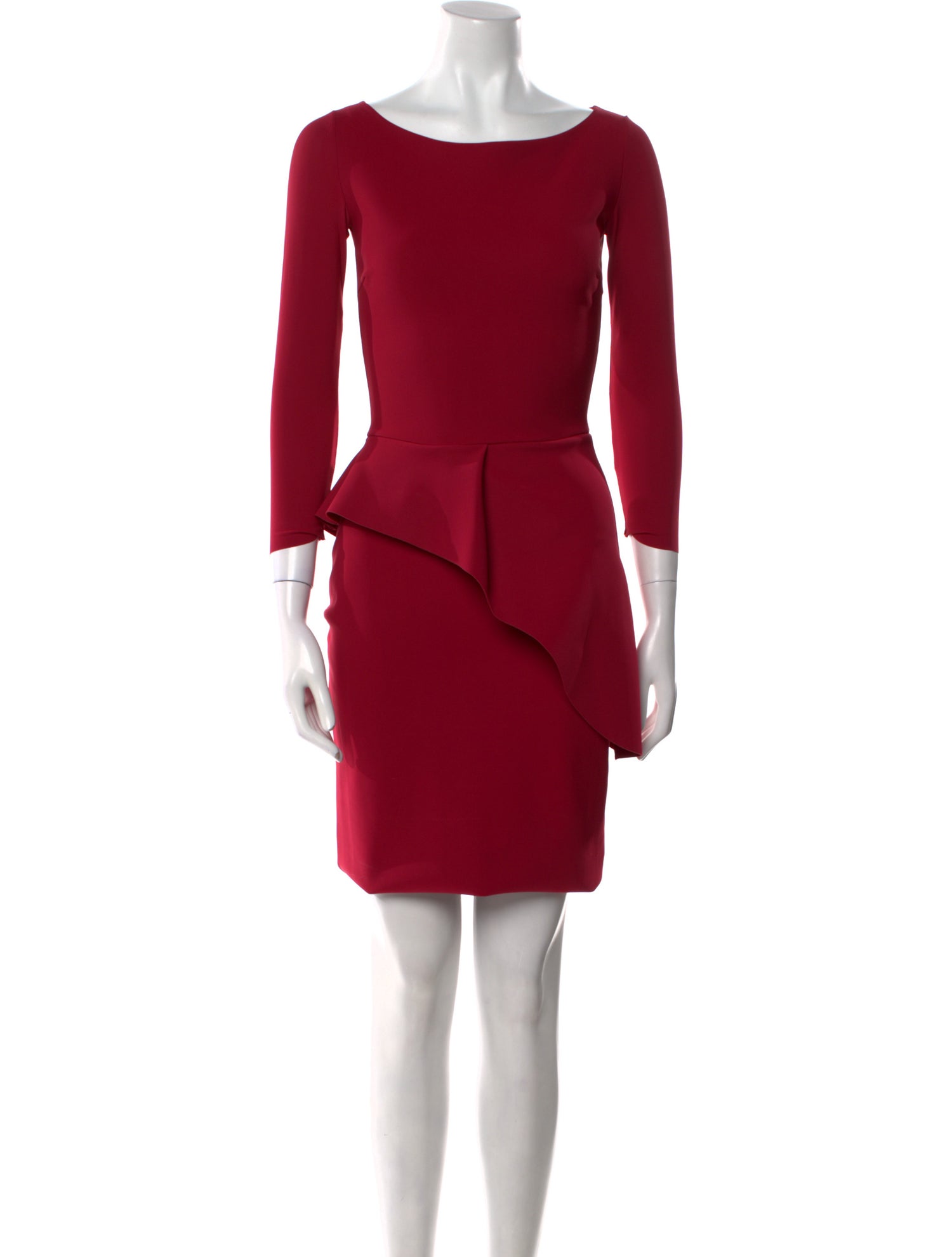 La Petite Robe di Chiara Boni Bateau Neckline Knee-Length Dress