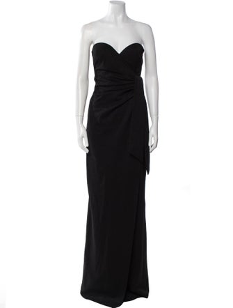 La Petite Robe di Chiara Boni Strapless Long Dress