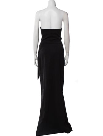 La Petite Robe di Chiara Boni Strapless Long Dress