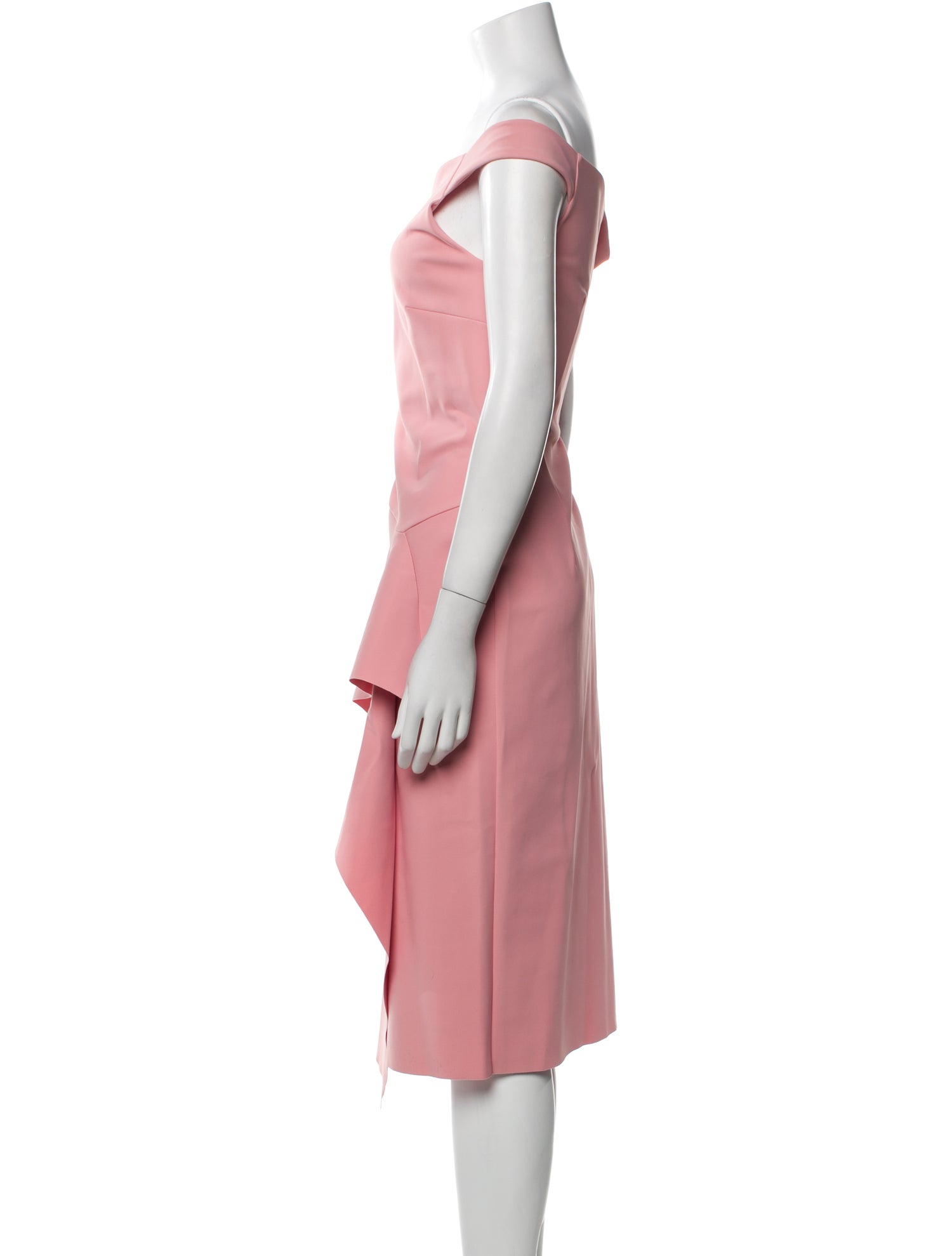 La Petite Robe di Chiara Boni Off-The-Shoulder Midi Length Dress