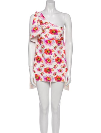 La Petite Robe di Chiara Boni Floral Print Mini Dress