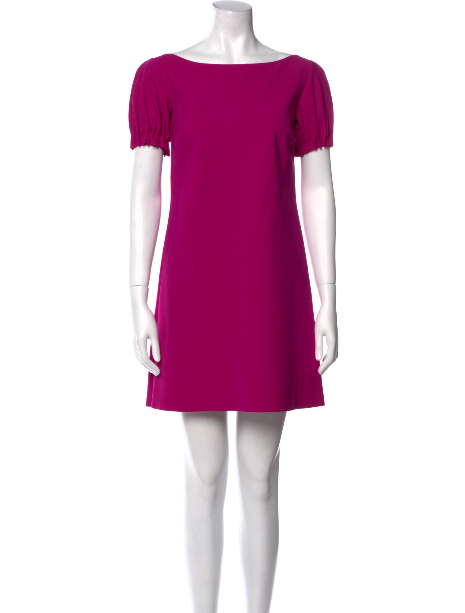 La Petite Robe di Chiara Boni Bateau Neckline Mini Dress