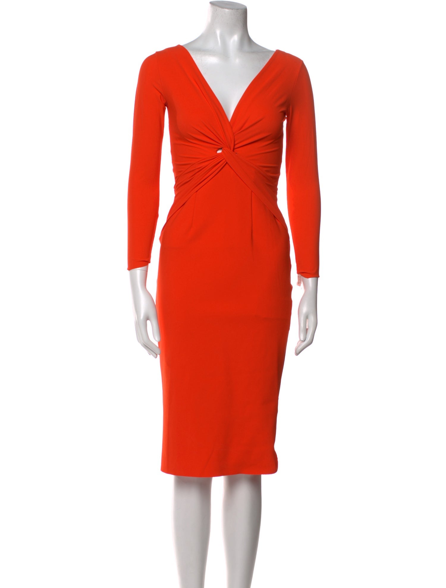 La Petite Robe di Chiara Boni V-Neck Midi Length Dress