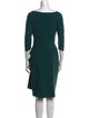 La Petite Robe di Chiara Boni V-Neck Knee-Length Dress