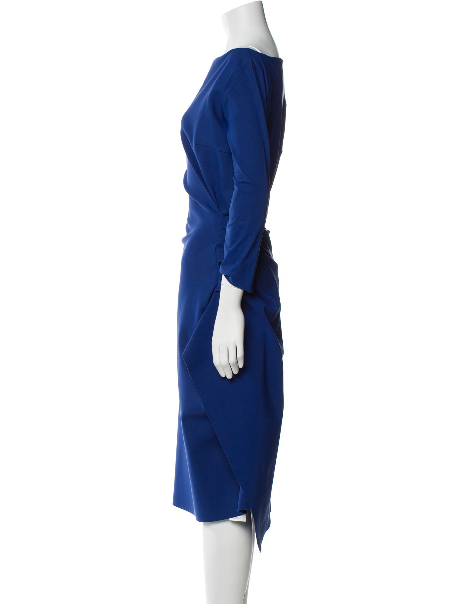 La Petite Robe di Chiara Boni Bateau Neckline Midi Length Dress