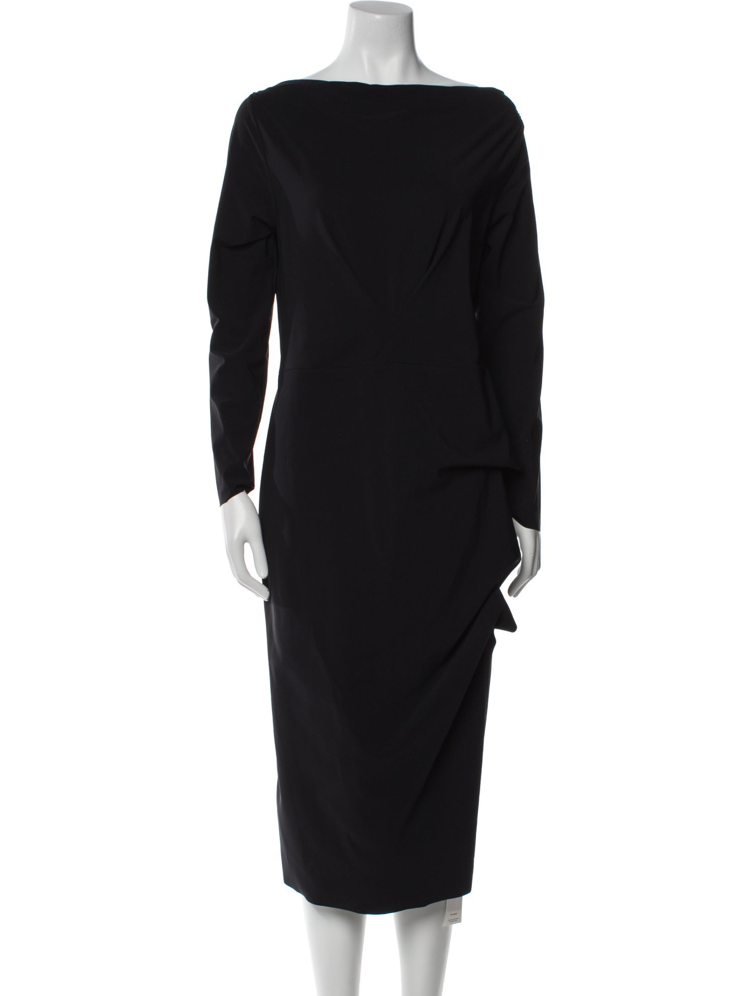 La Petite Robe di Chiara Boni Bateau Neckline Midi Length Dress