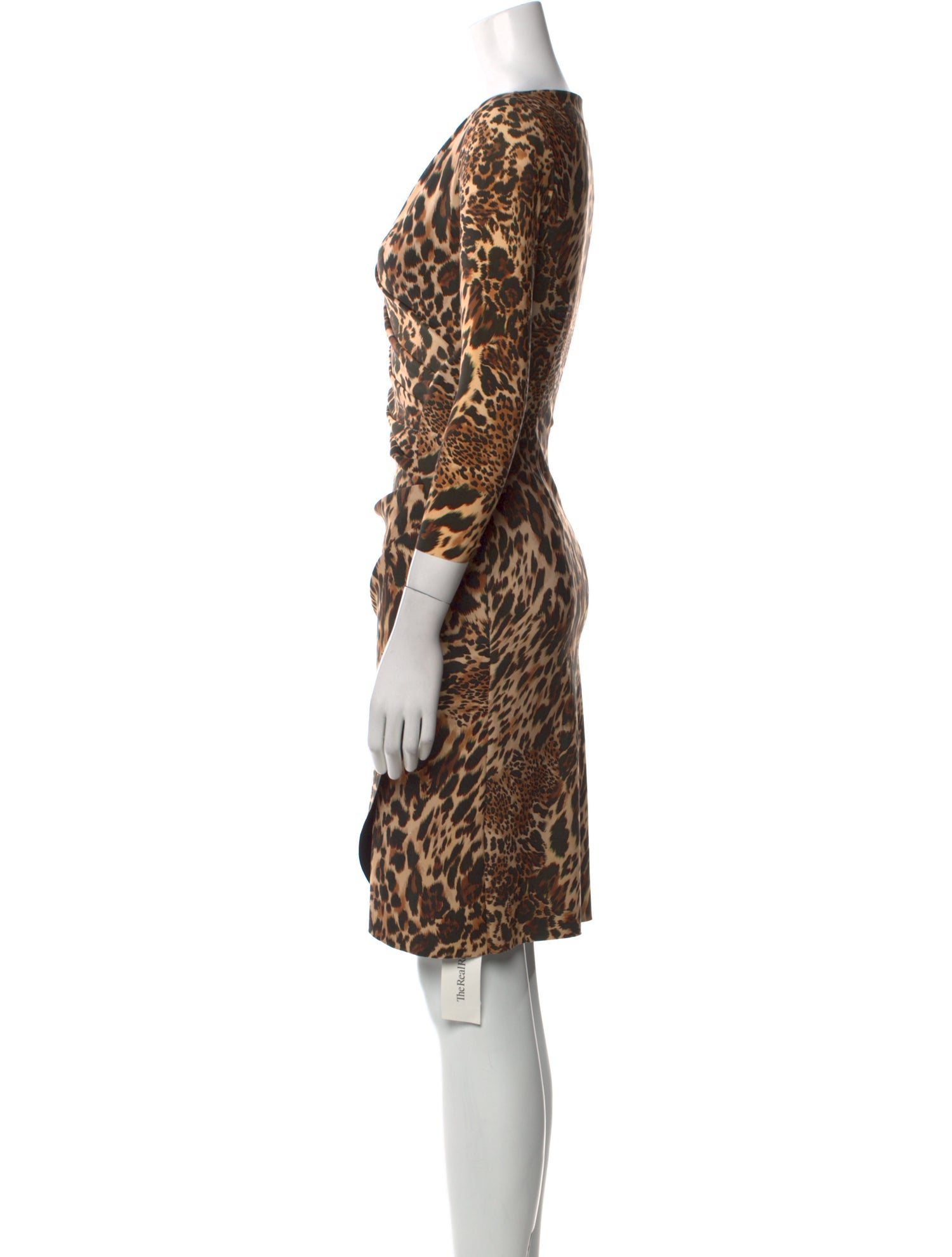 La Petite Robe di Chiara Boni Animal Print Mini Dress