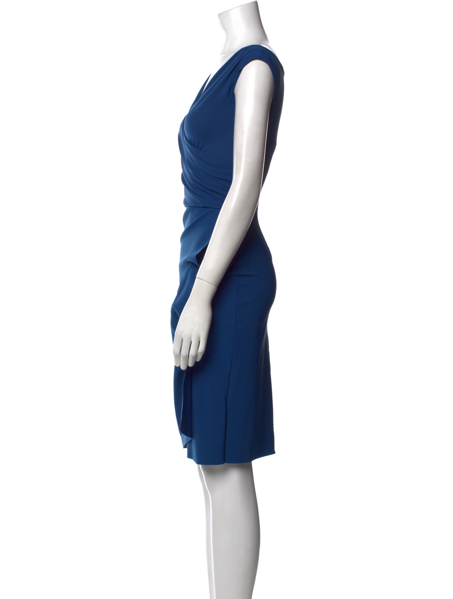 La Petite Robe di Chiara Boni V-Neck Knee-Length Dress