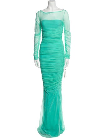 La Petite Robe di Chiara Boni Bateau Neckline Long Dress