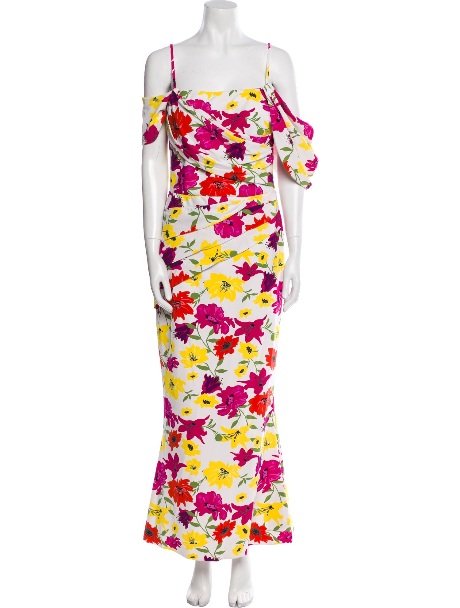 La Petite Robe di Chiara Boni Floral Print Long Dress