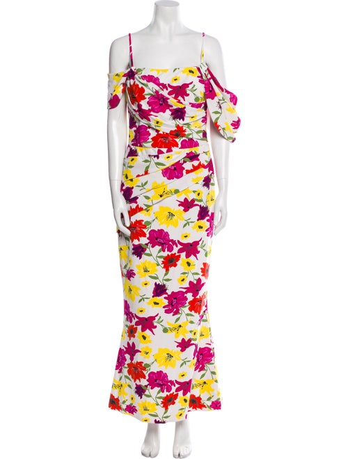 La Petite Robe di Chiara Boni Floral Print Long Dress