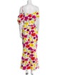 La Petite Robe di Chiara Boni Floral Print Long Dress