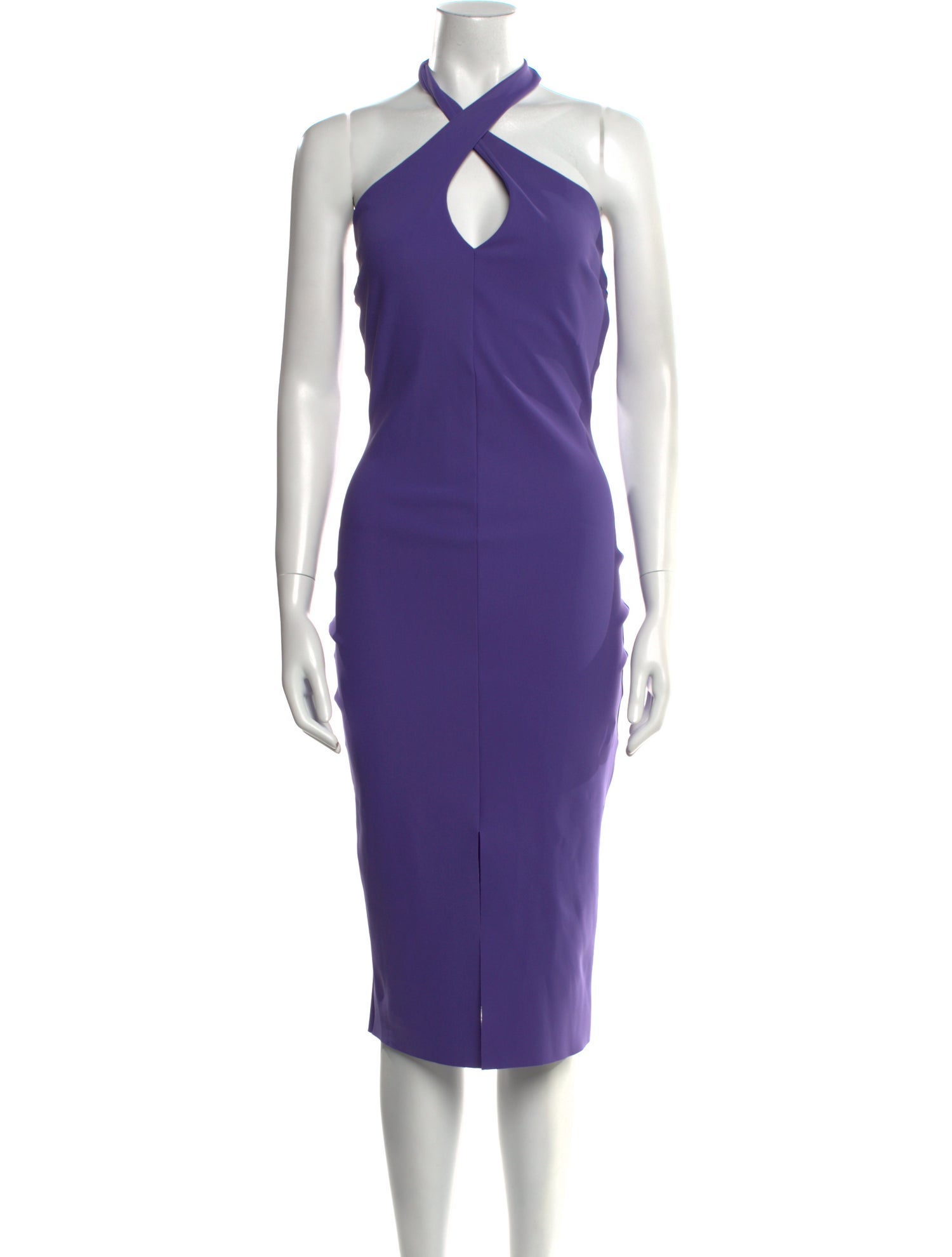 La Petite Robe di Chiara Boni Halterneck Midi Length Dress w/ Tags