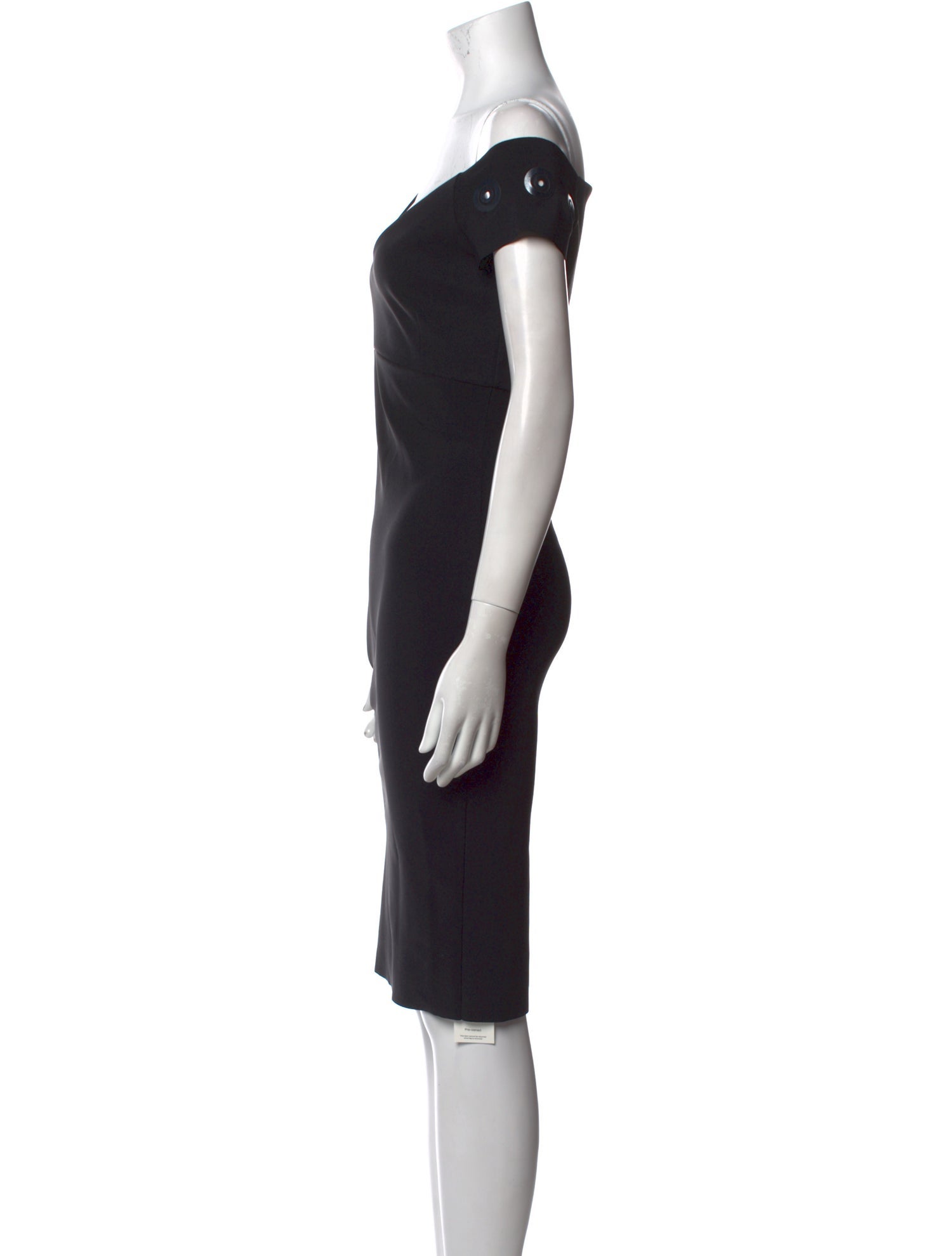 La Petite Robe di Chiara Boni V-Neck Knee-Length Dress