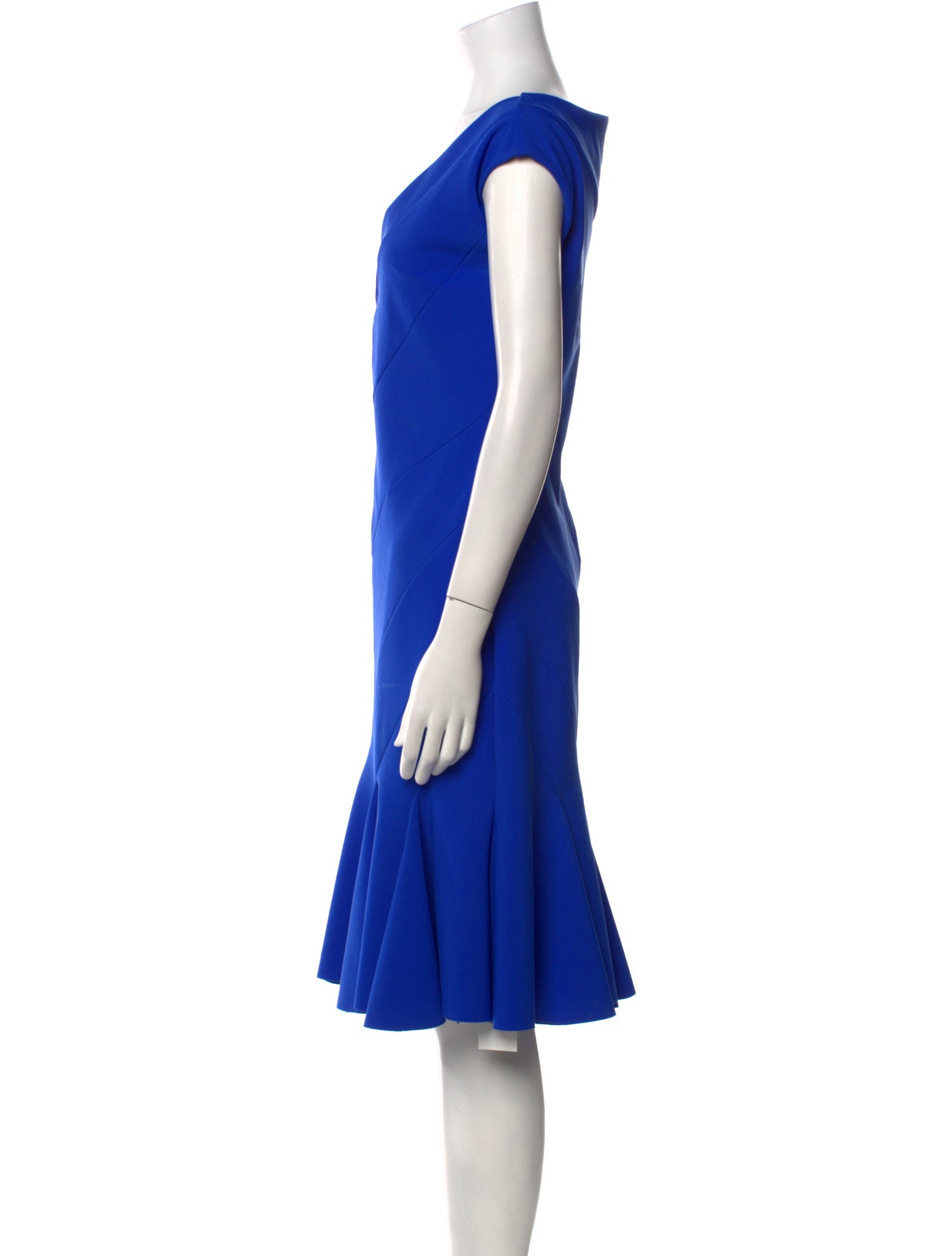 La Petite Robe di Chiara Boni V-Neck Knee-Length Dress