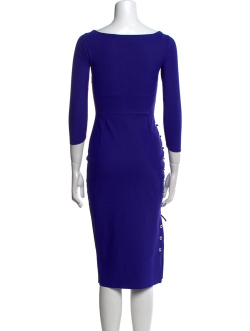 La Petite Robe di Chiara Boni Bateau Neckline Midi Length Dress