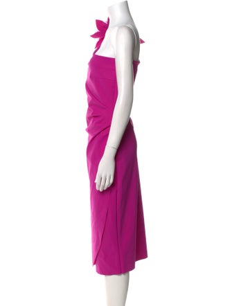 La Petite Robe di Chiara Boni One-Shoulder Midi Length Dress