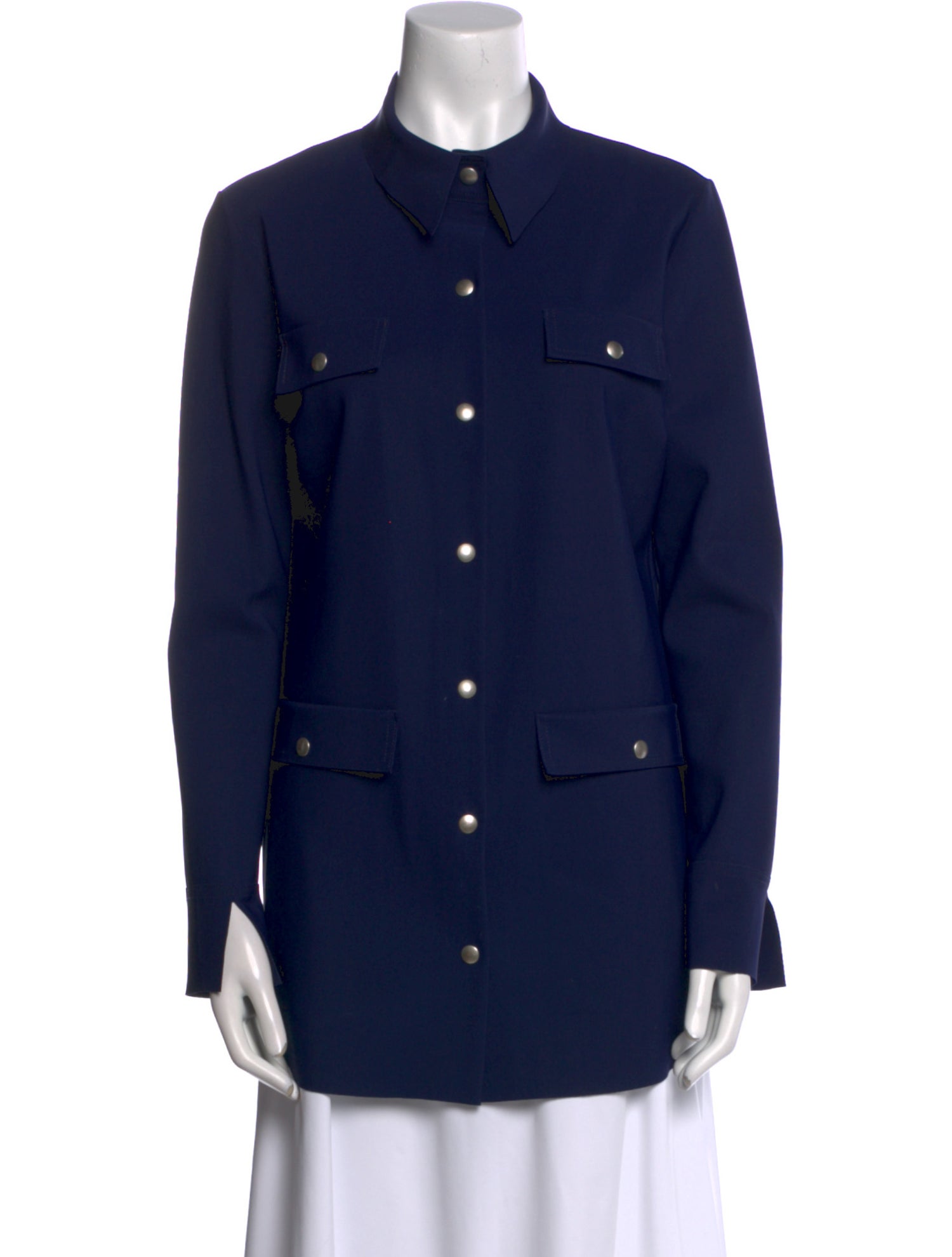 La Petite Robe di Chiara Boni Long Sleeve Button-Up Top