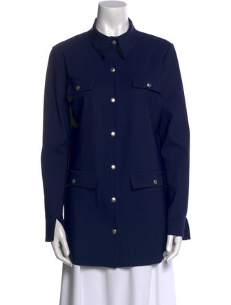 La Petite Robe di Chiara Boni Long Sleeve Button-Up Top