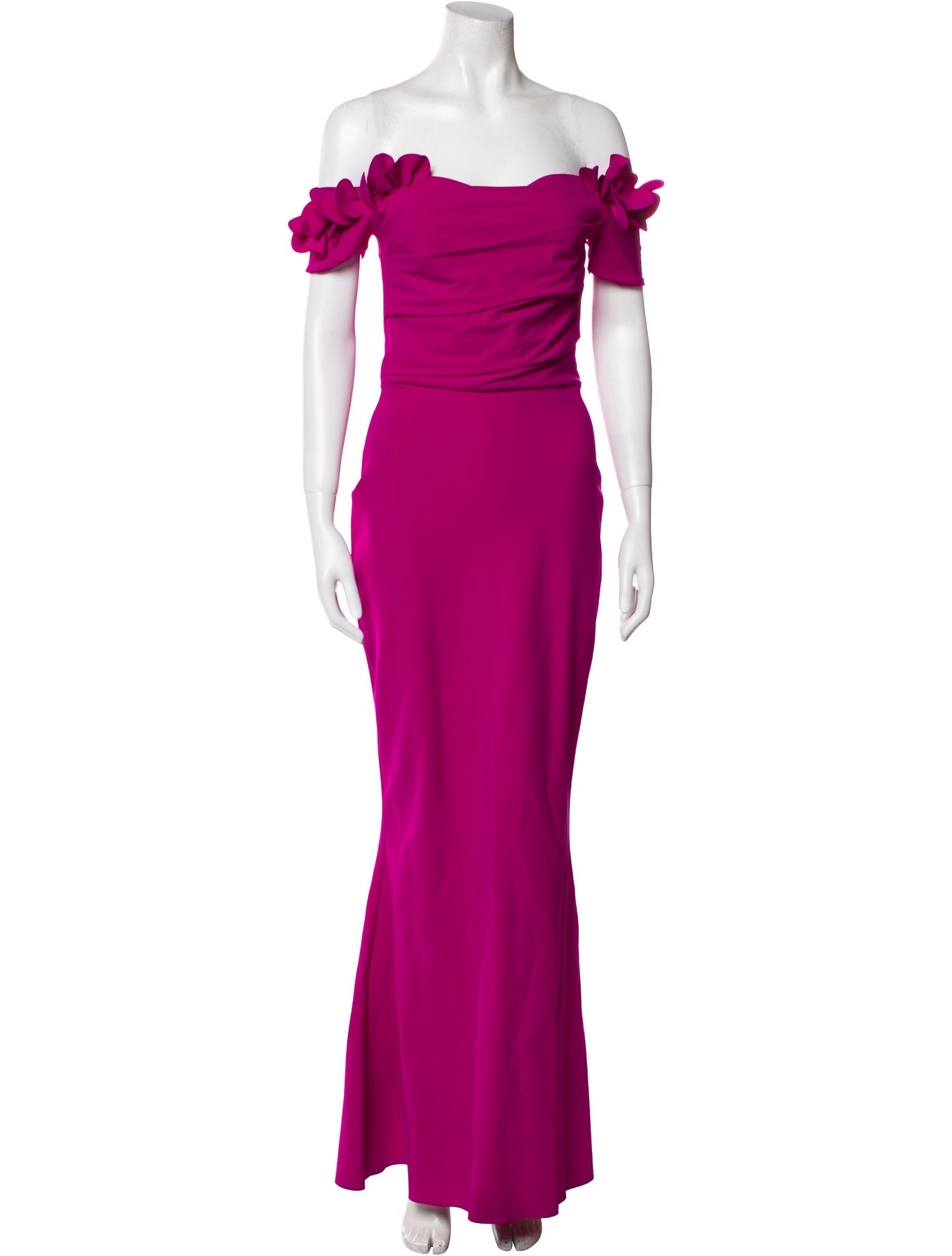 La Petite Robe di Chiara Boni Off-The-Shoulder Long Dress