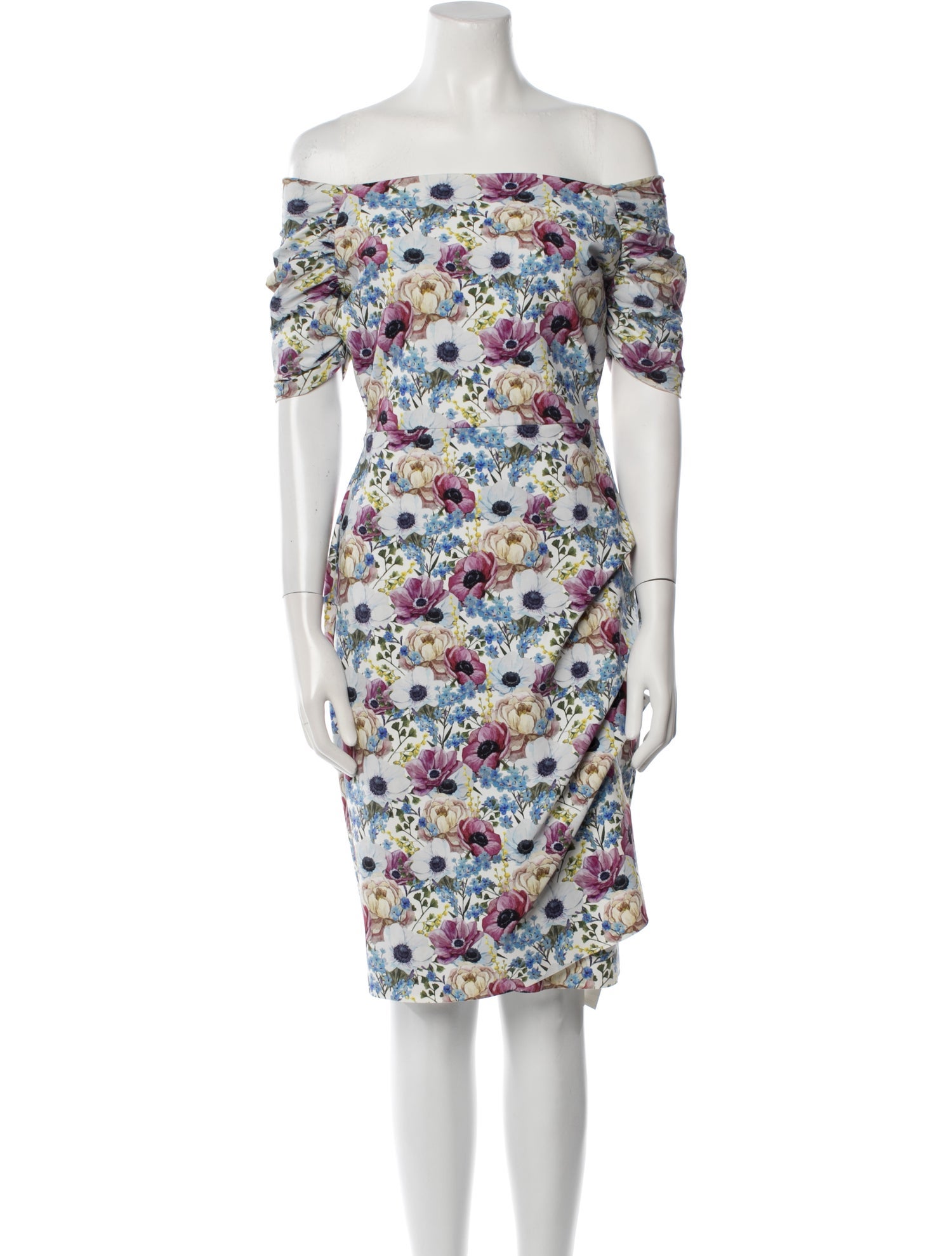 La Petite Robe di Chiara Boni Floral Print Mini Dress