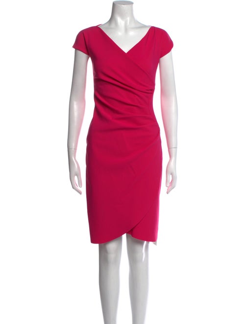 La Petite Robe di Chiara Boni V-Neck Knee-Length Dress