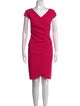 La Petite Robe di Chiara Boni V-Neck Knee-Length Dress