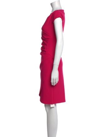La Petite Robe di Chiara Boni V-Neck Knee-Length Dress
