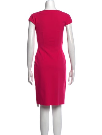La Petite Robe di Chiara Boni V-Neck Knee-Length Dress