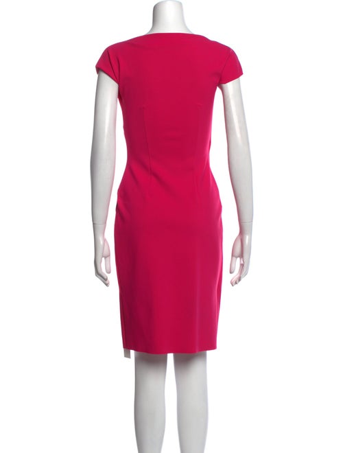 La Petite Robe di Chiara Boni V-Neck Knee-Length Dress