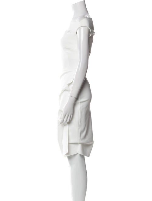 La Petite Robe di Chiara Boni Off-The-Shoulder Knee-Length Dress