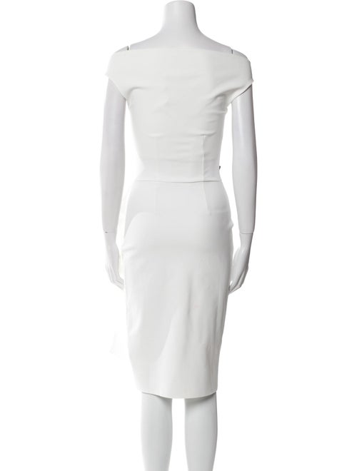 La Petite Robe di Chiara Boni Off-The-Shoulder Knee-Length Dress
