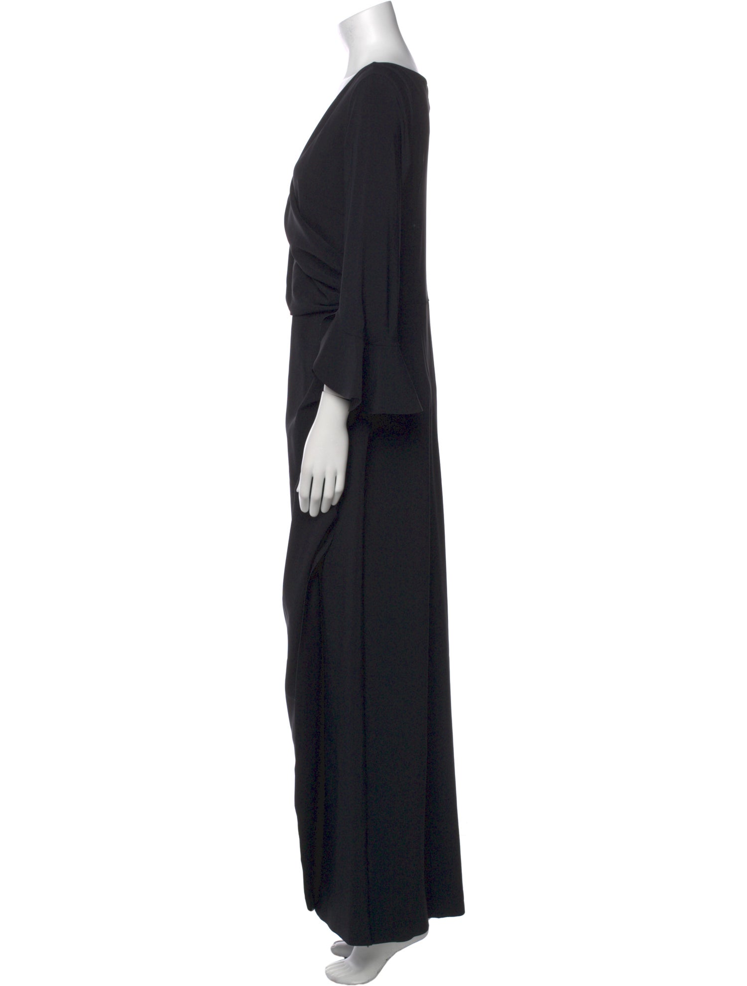 La Petite Robe di Chiara Boni V-Neck Long Dress