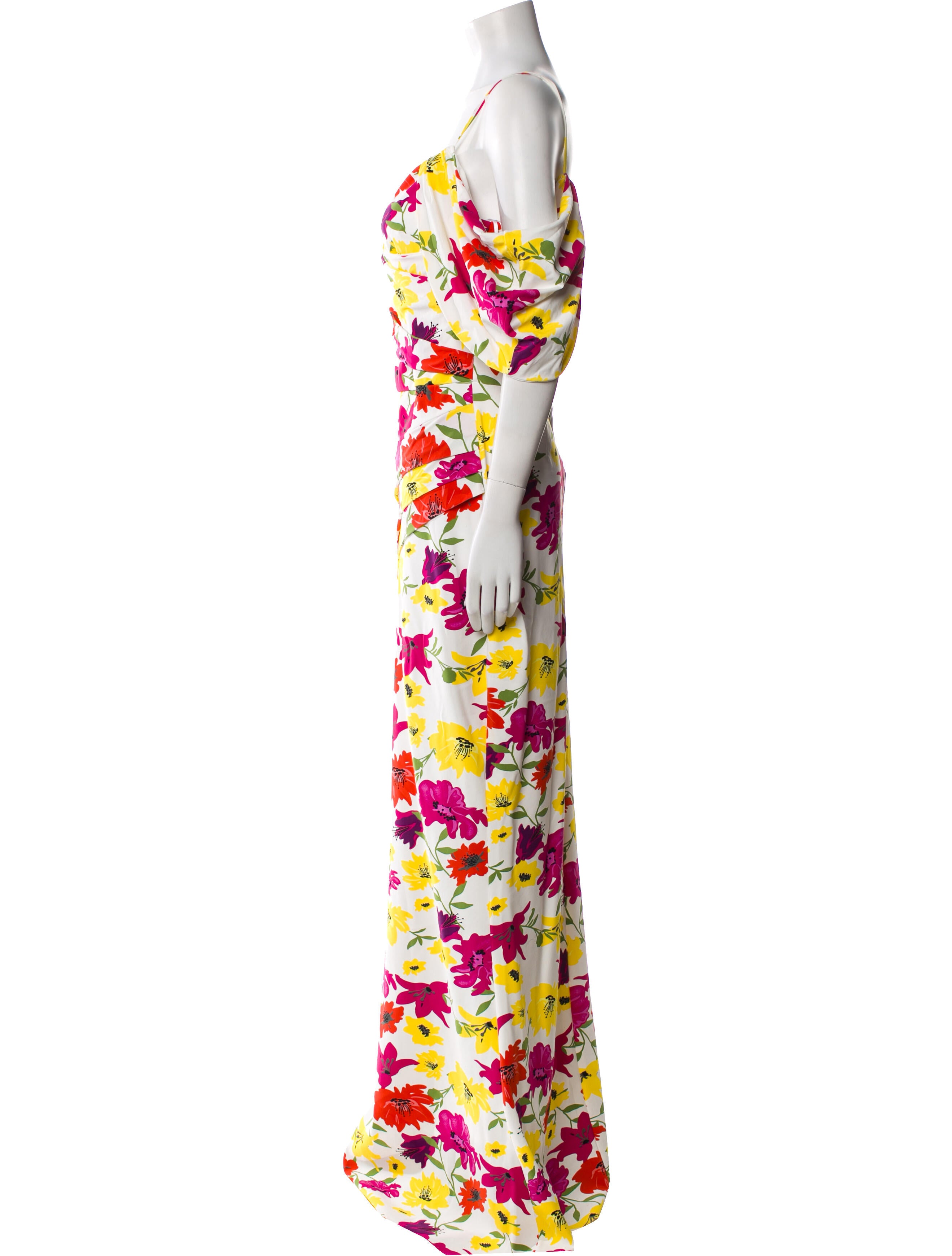 La Petite Robe di Chiara Boni Floral Print Long Dress