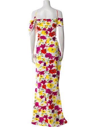 La Petite Robe di Chiara Boni Floral Print Long Dress