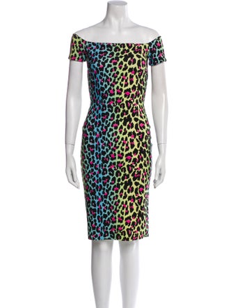 La Petite Robe di Chiara Boni Animal Print Mini Dress