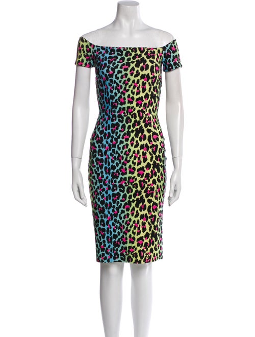 La Petite Robe di Chiara Boni Animal Print Mini Dress