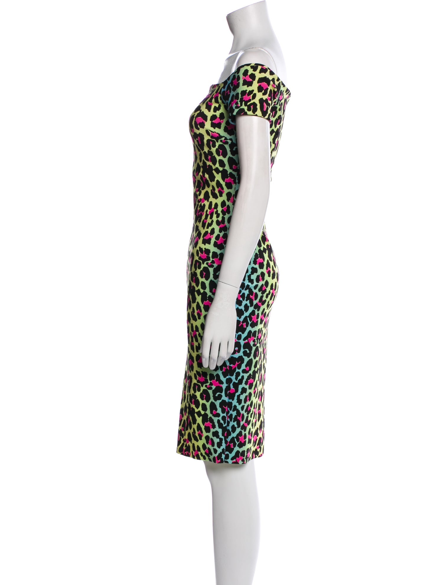 La Petite Robe di Chiara Boni Animal Print Mini Dress