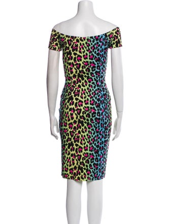 La Petite Robe di Chiara Boni Animal Print Mini Dress