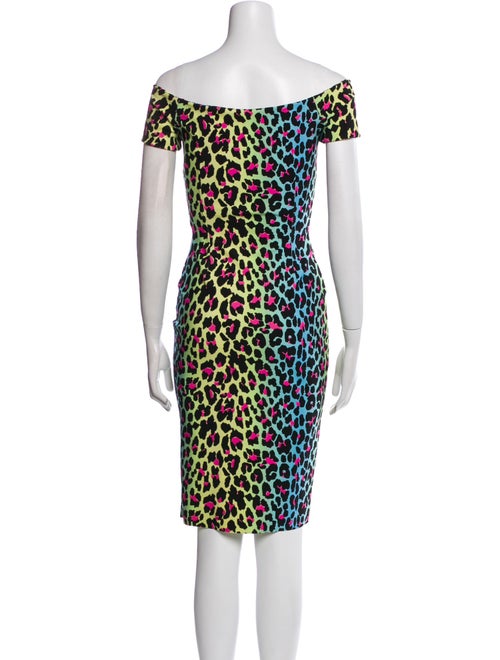 La Petite Robe di Chiara Boni Animal Print Mini Dress