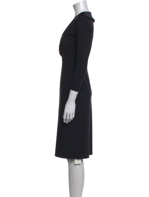 La Petite Robe di Chiara Boni Square Neckline Knee-Length Dress