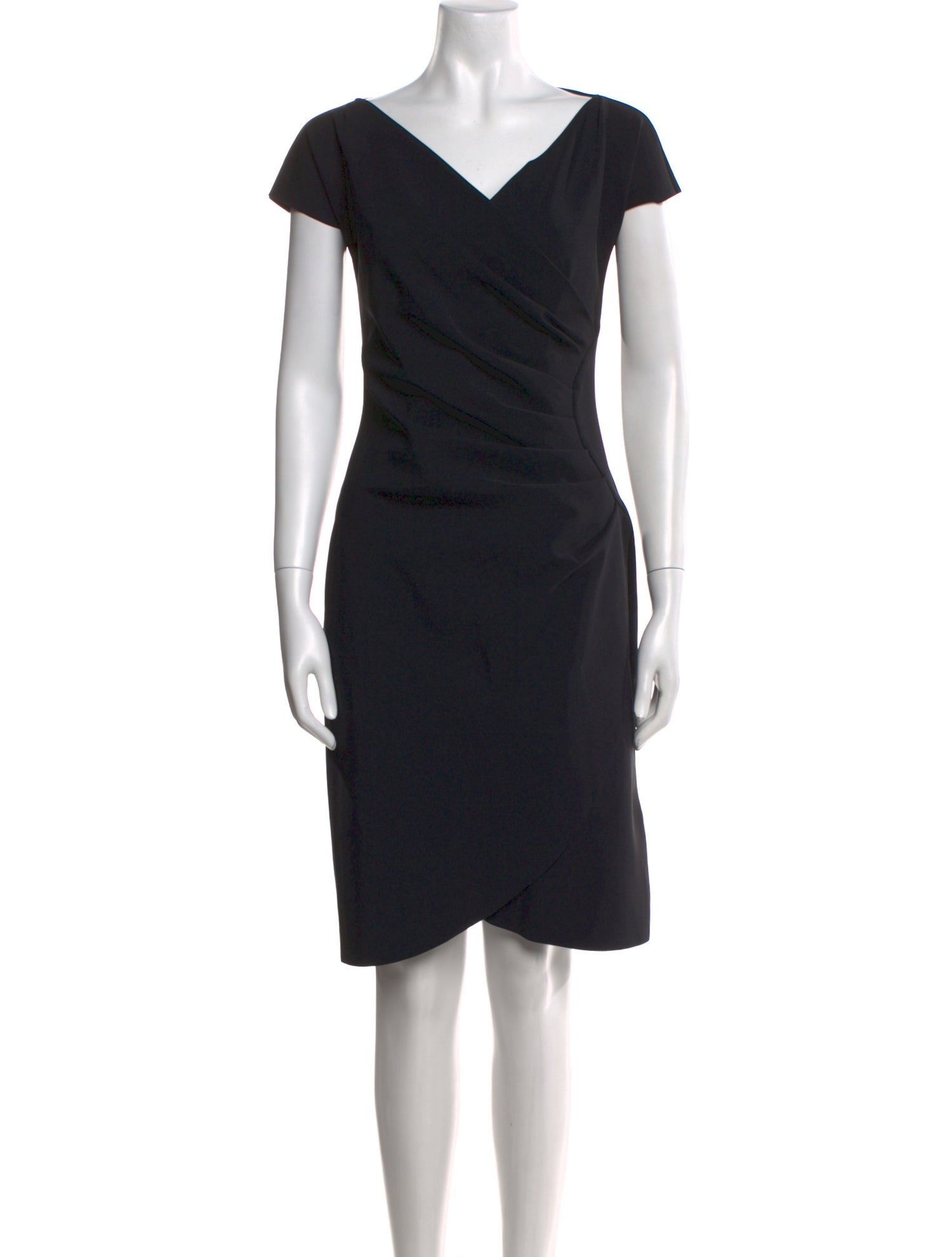 La Petite Robe di Chiara Boni V-Neck Knee-Length Dress