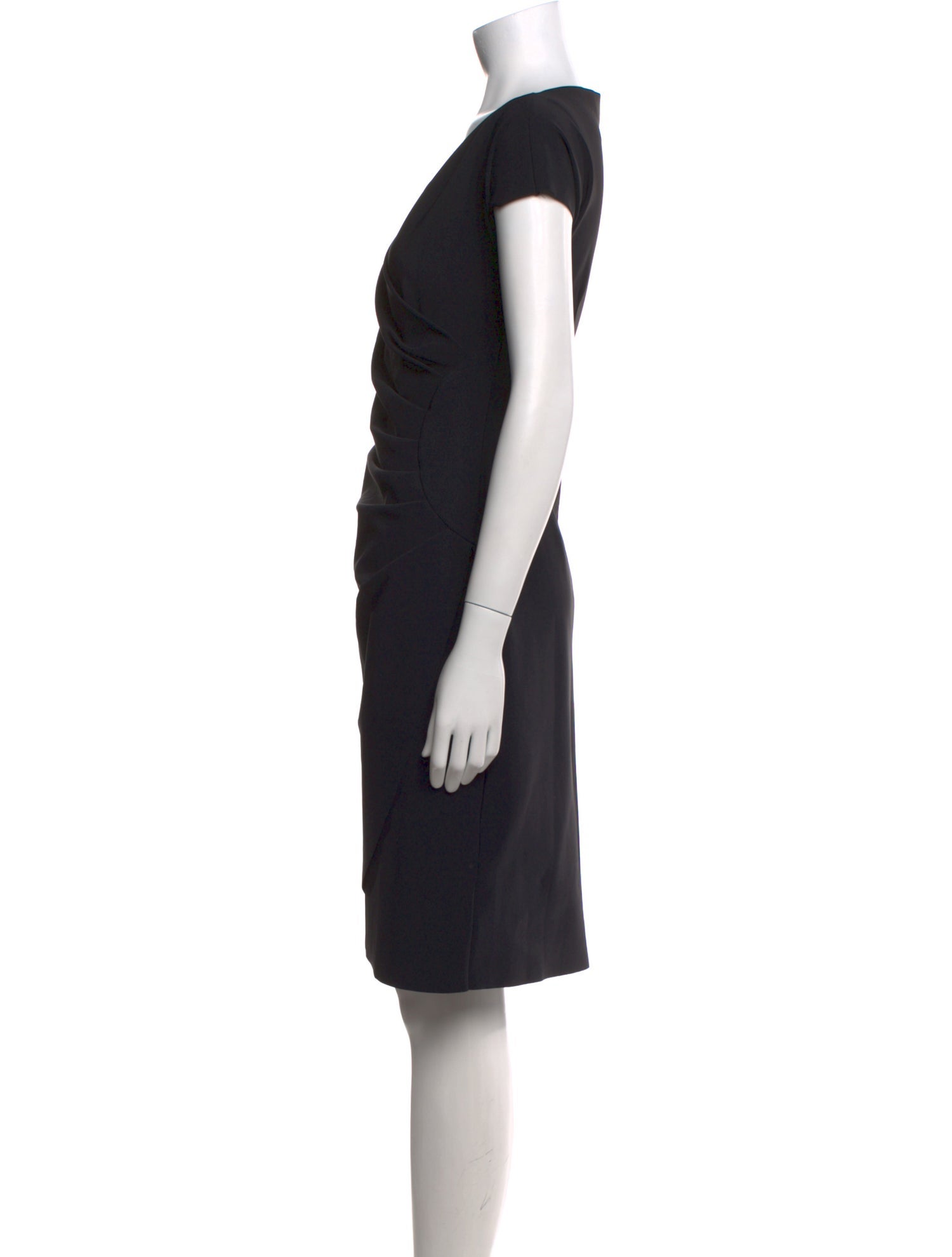 La Petite Robe di Chiara Boni V-Neck Knee-Length Dress