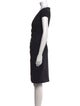 La Petite Robe di Chiara Boni V-Neck Knee-Length Dress