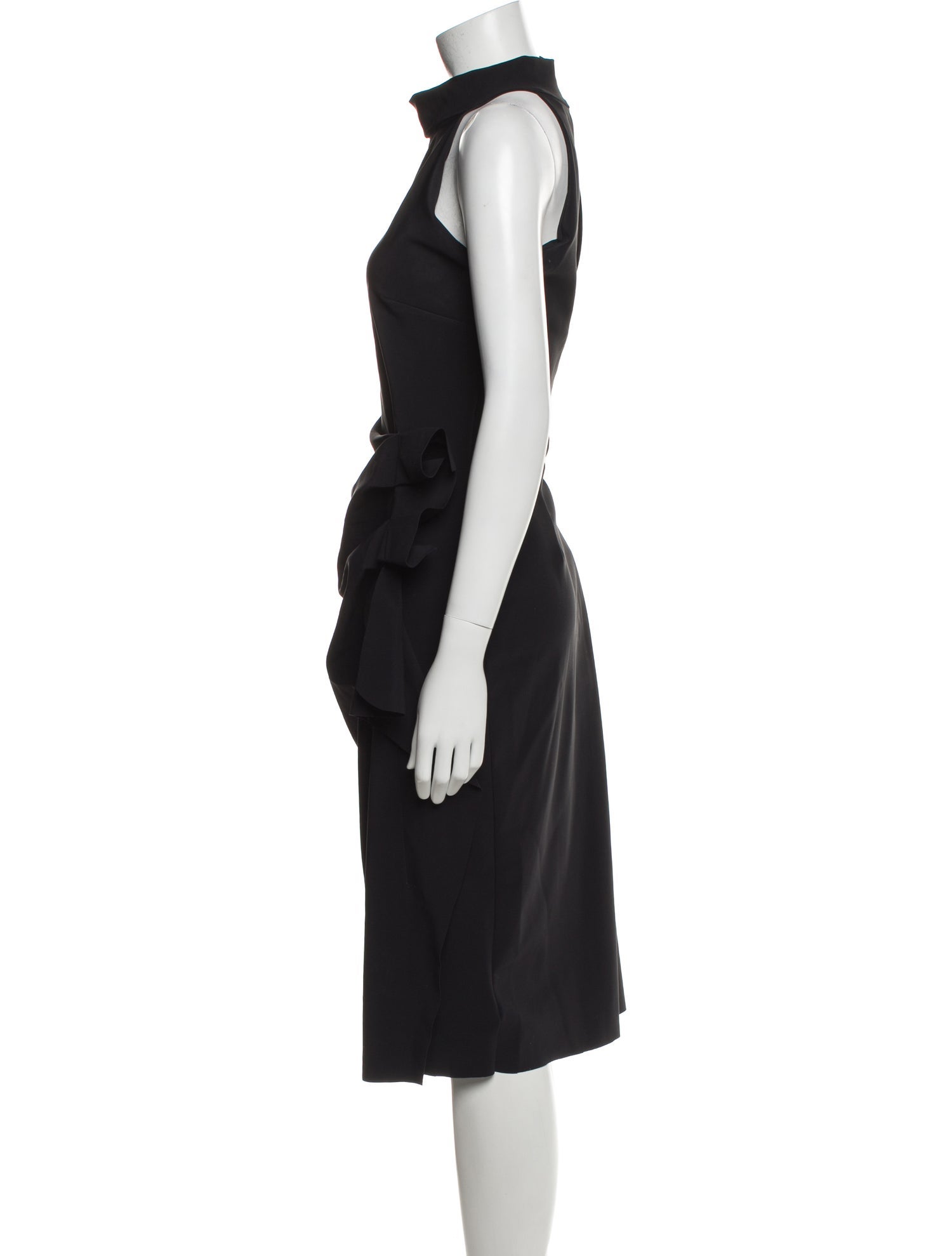 La Petite Robe di Chiara Boni Mock Neck Midi Length Dress