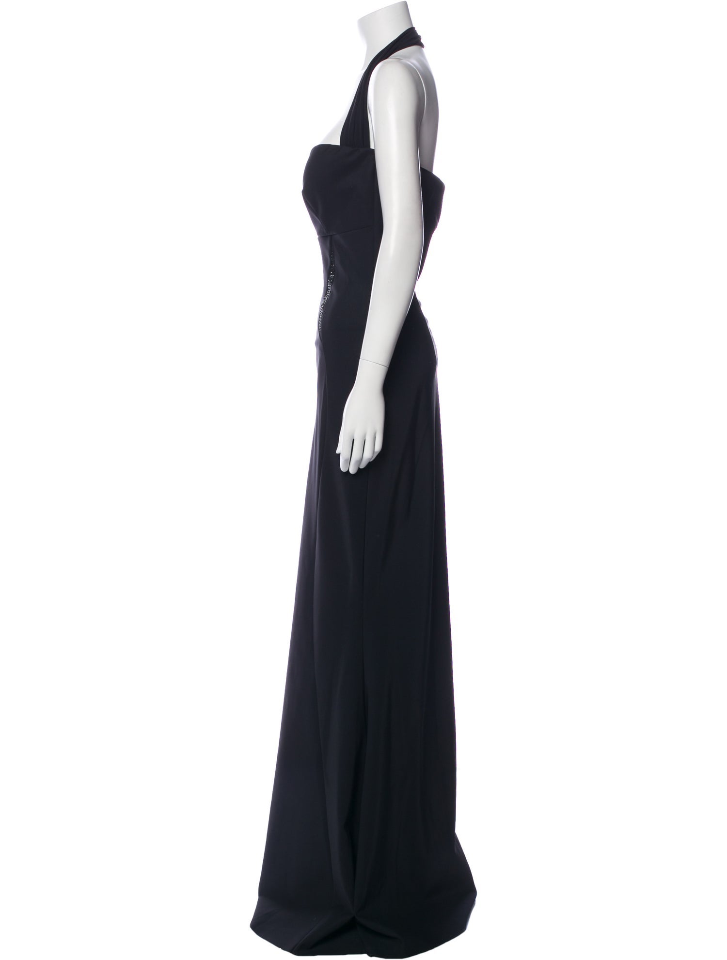 La Petite Robe di Chiara Boni Halterneck Long Dress