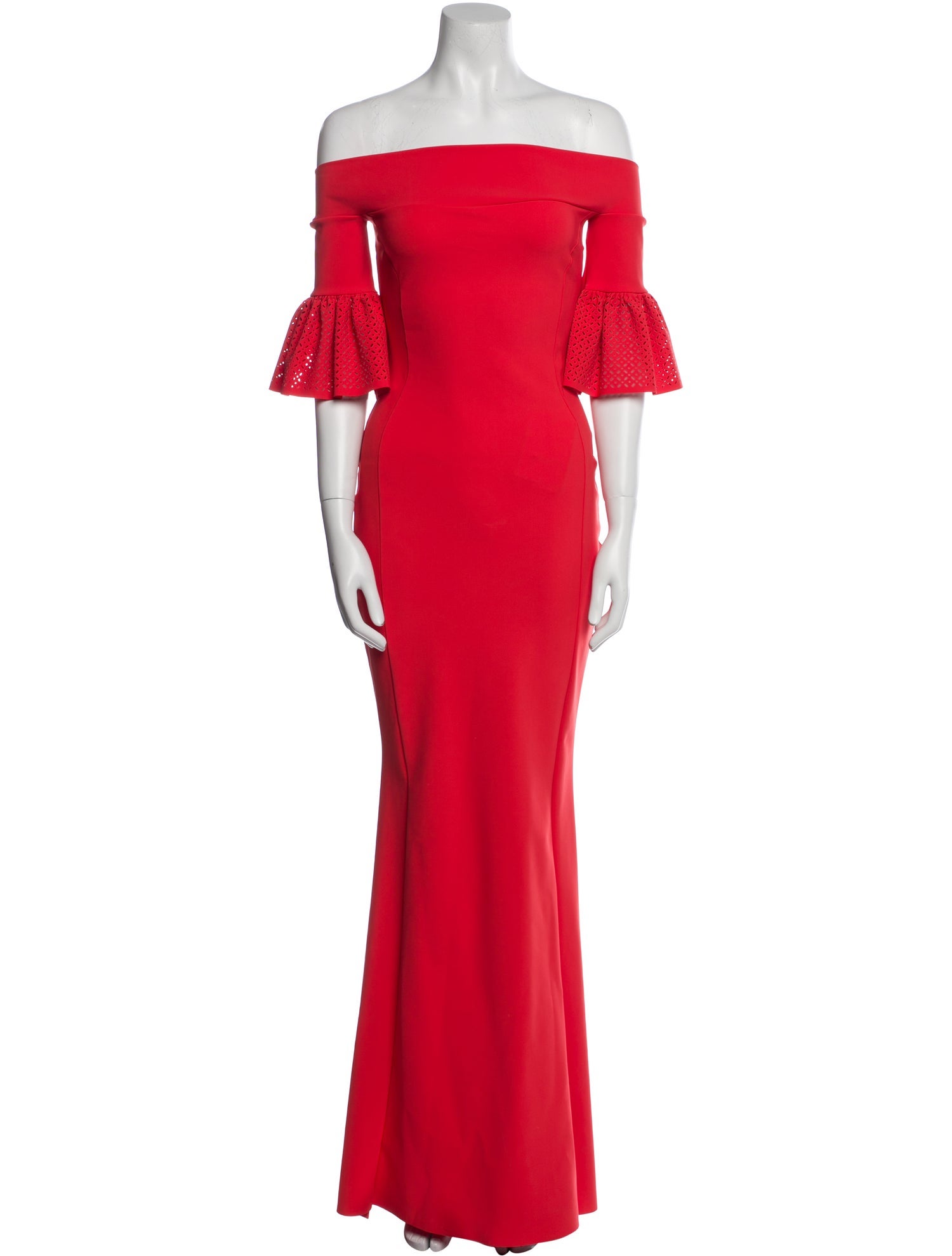 La Petite Robe di Chiara Boni Off-The-Shoulder Long Dress w/ Tags